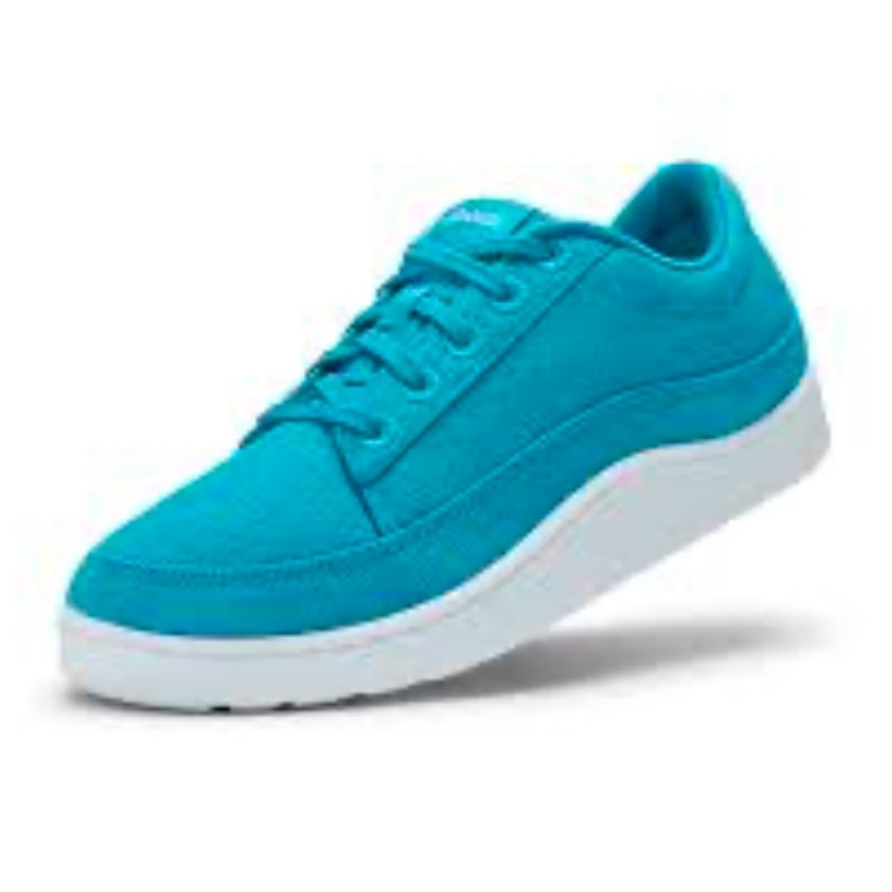 Allbirds Women’s Canvas Pacer in Thrive Clarity Blue.